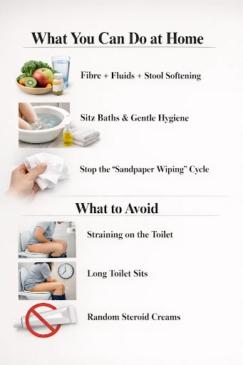 What you can do at home for Piles